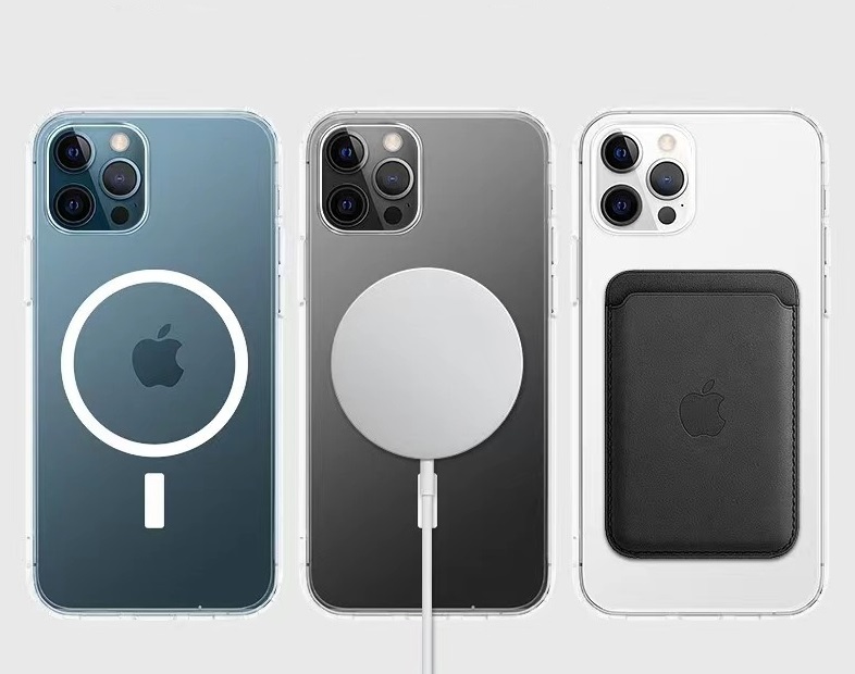 Kryt na Apple iPhone 12 s podporou Magsafe, transparentní
