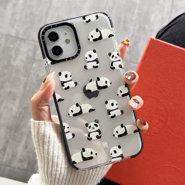 Měkké TPU pouzdro pro iPhone 13 Pro Max, Panda