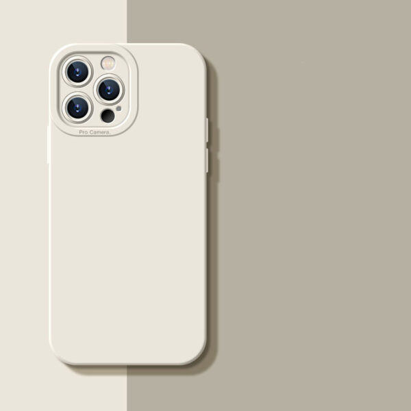 Silikonové pouzdro pro Apple iPhone 12 mini, bílá