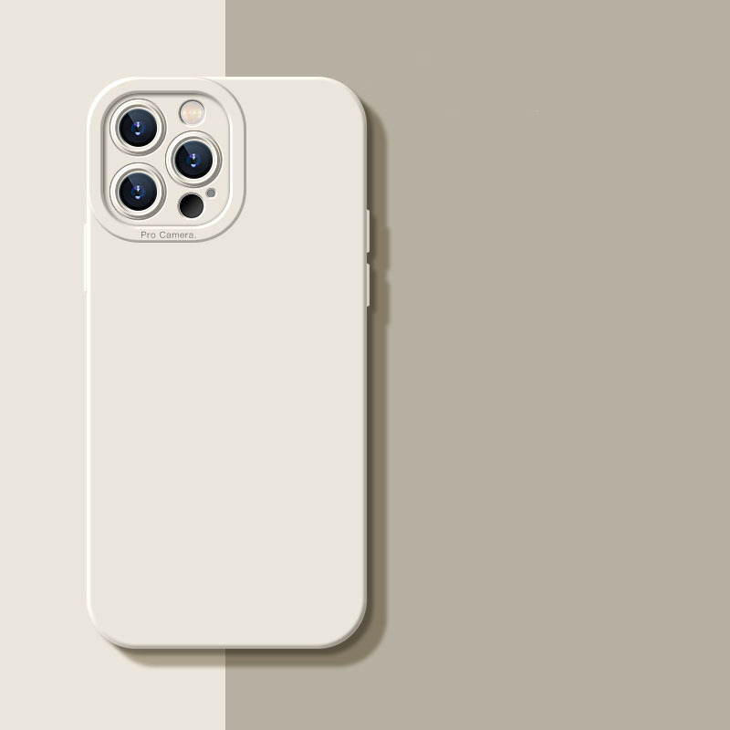 Silikonové pouzdro pro Apple iPhone 13 Pro, bílá